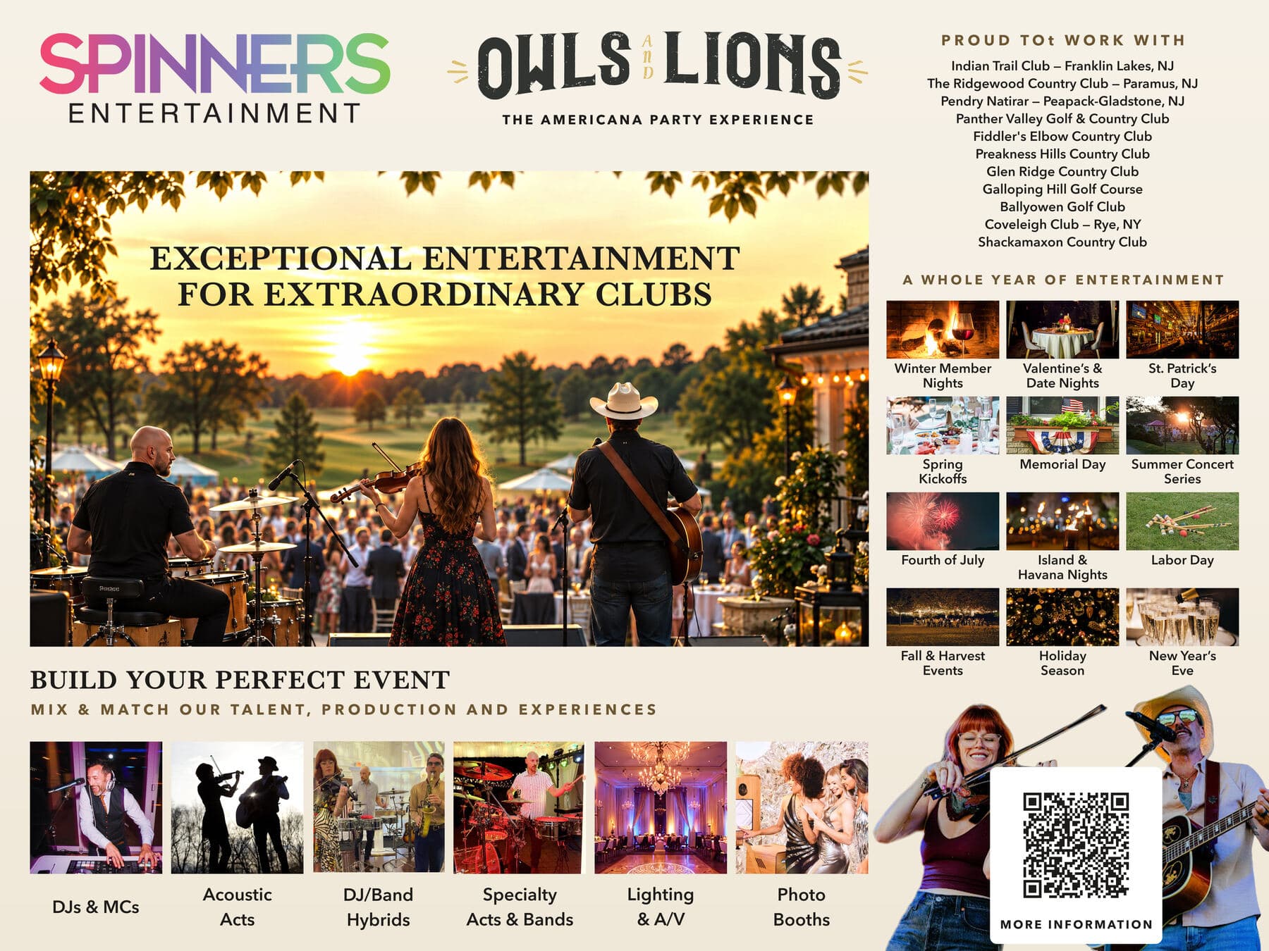 Final print proof of the 48 by 36 inch Spinners Entertainment event sign