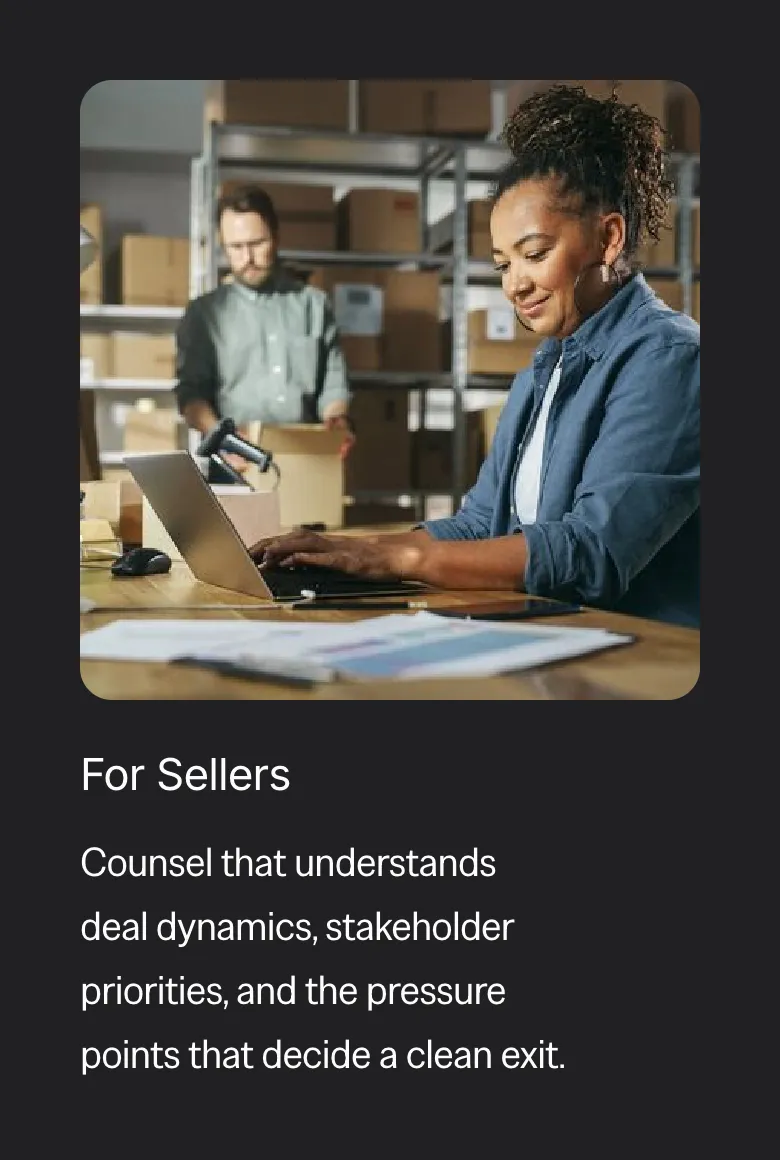 For Sellers pathway page on a phone