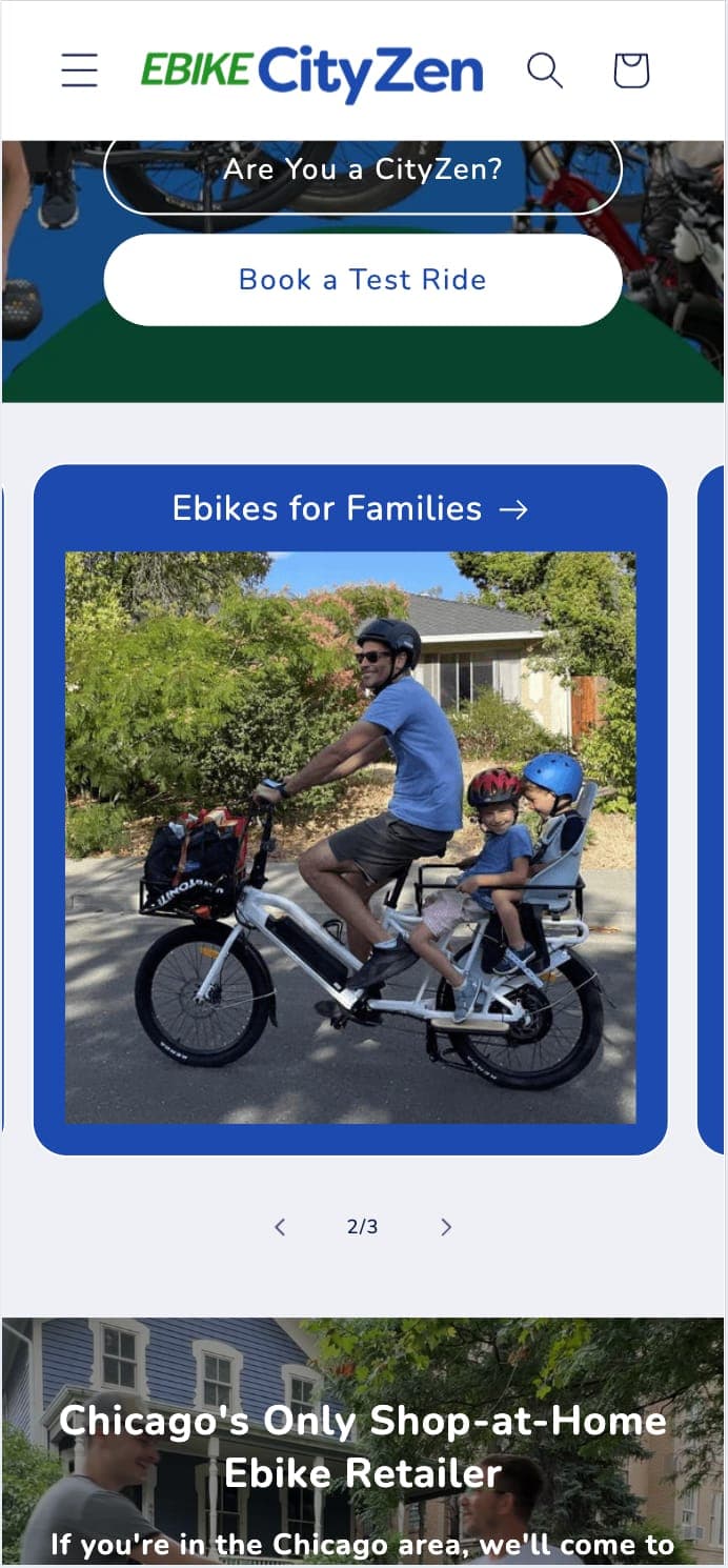 EbikeCityZen Mobile Screenshot 4