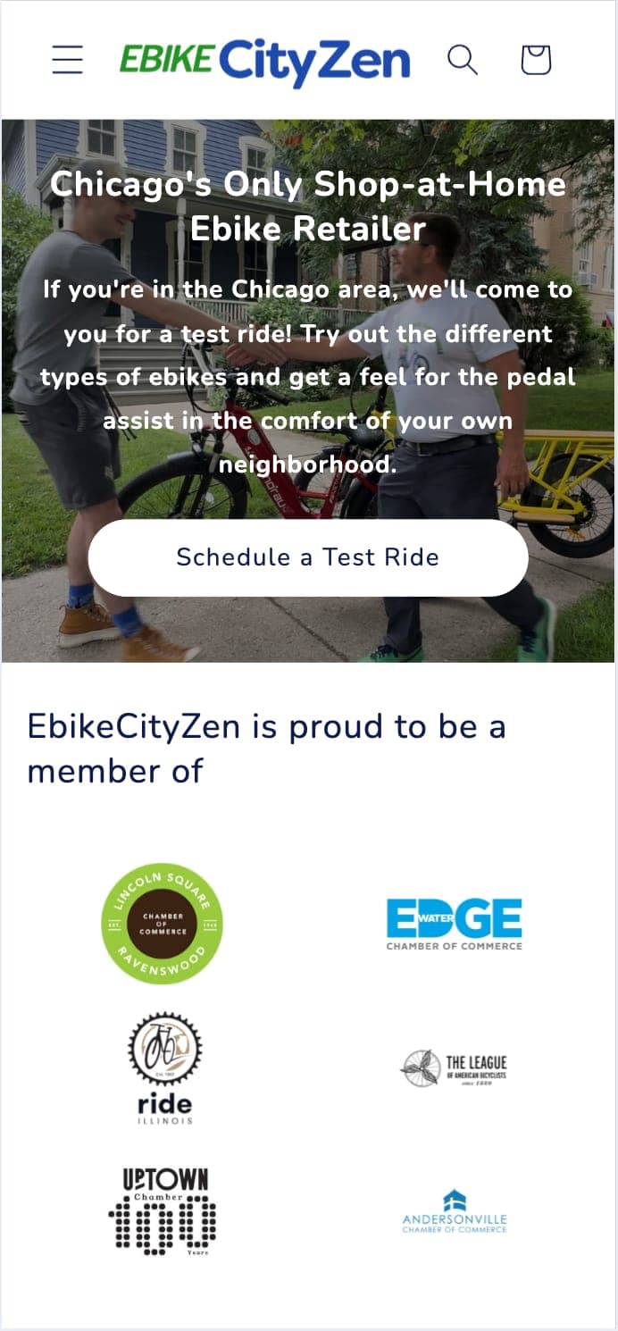 EbikeCityZen Mobile Screenshot 5