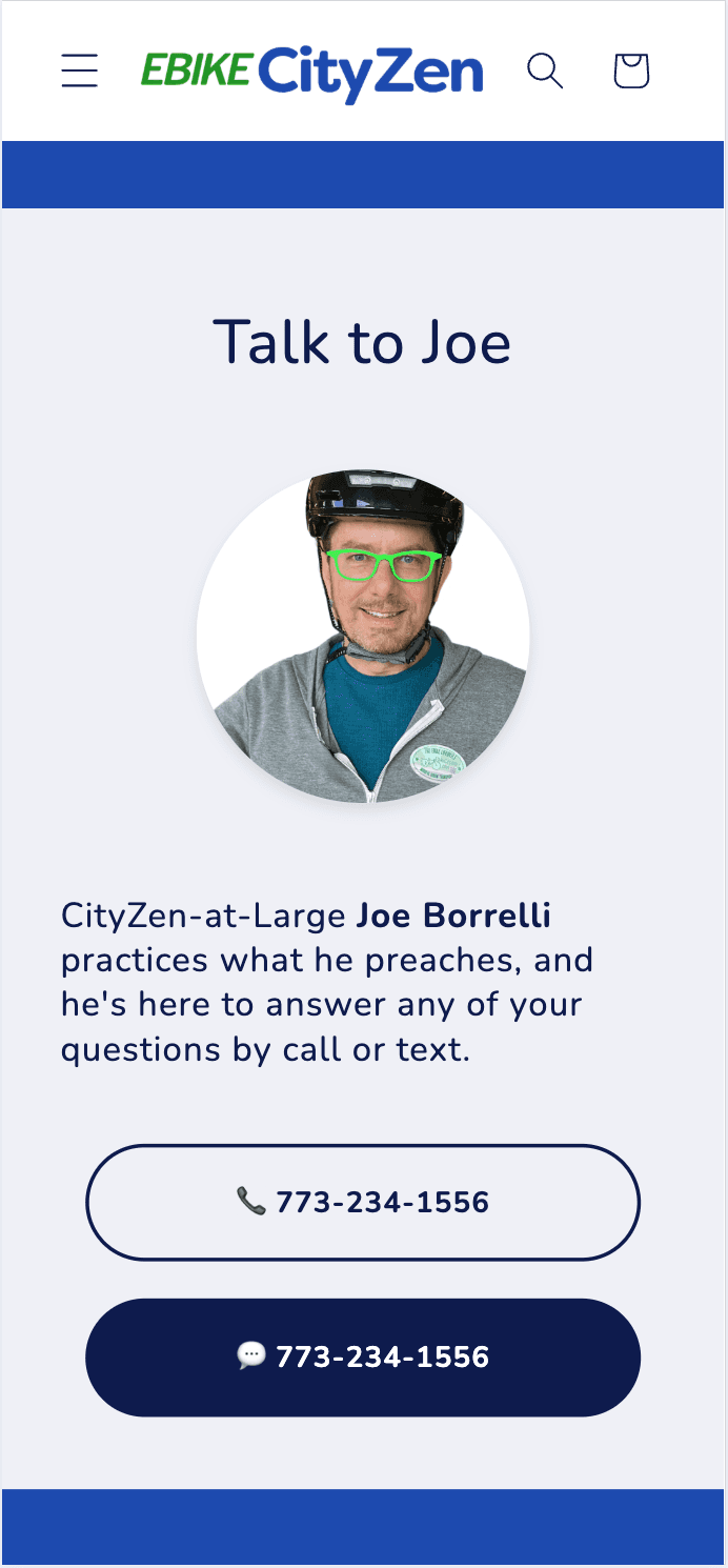 EbikeCityZen Mobile Screenshot 7