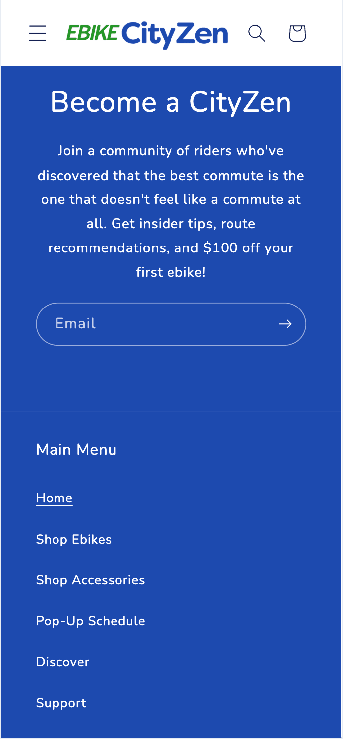 EbikeCityZen Mobile Screenshot 8
