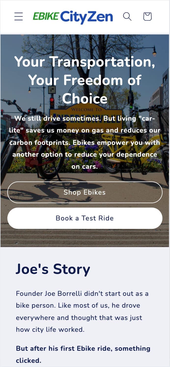 EbikeCityZen Mobile Screenshot 11