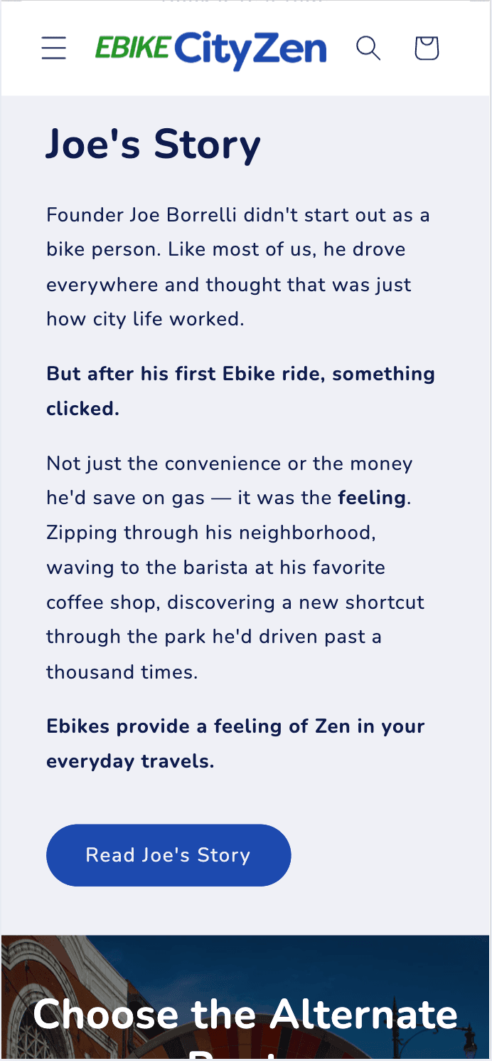 EbikeCityZen Mobile Screenshot 12