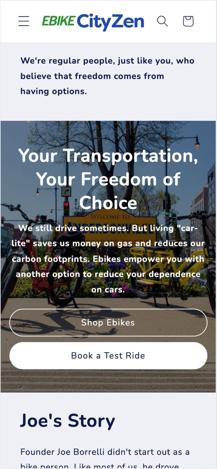 EbikeCityZen Mobile Screenshot 16